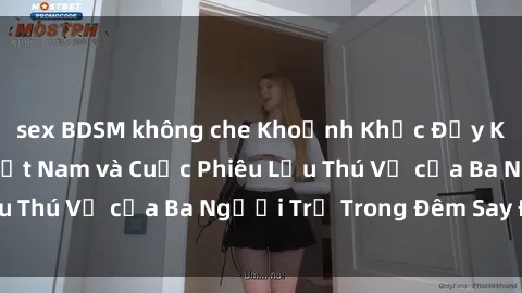 sex BDSM không che Khoảnh Khắc Đầy Kịch Tính: Sex  Việt Nam và Cuộc Phiêu Lưu Thú Vị của Ba Người Trẻ Trong Đêm Say Đắm